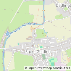 Map of Nuneaton, Warwickshire