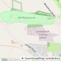 Map of Richmond, North Yorkshire
