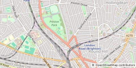 Map of Brighton