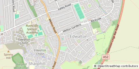Map of Nottingham