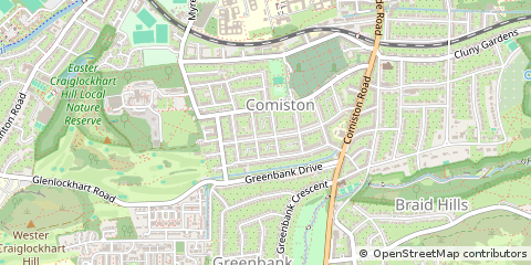 Map of Edinburgh