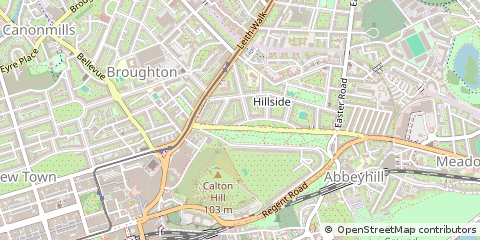 Map of Edinburgh