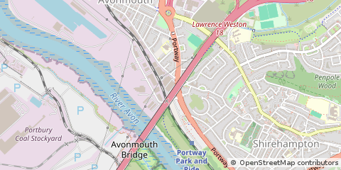 Map of Bristol