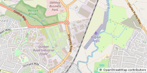 Map of Bognor Regis, West Sussex