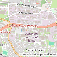 Map of Dundee