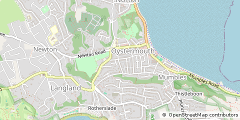 Map of Swansea