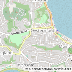Map of Swansea
