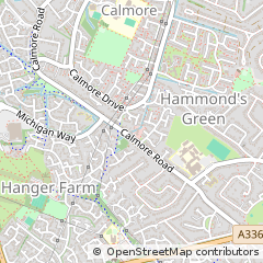 Map of Southampton, Hampshire