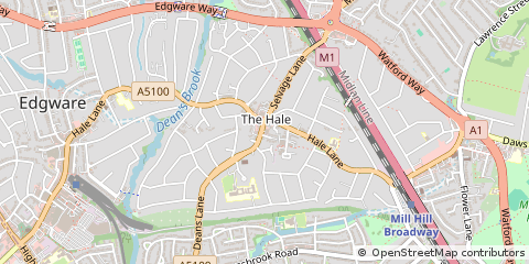 Map of Edgware
