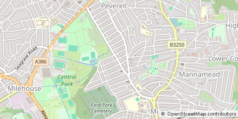 Map of Plymouth