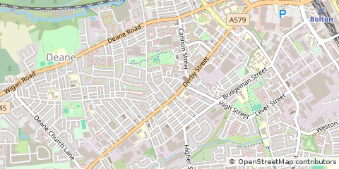 Map of Bolton