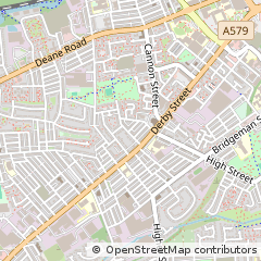 Map of Bolton