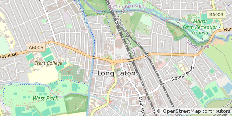 Map of Nottingham