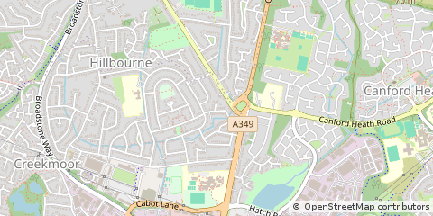 Map of Poole