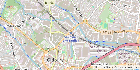 Map of Oldbury