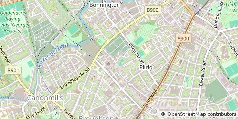 Map of Edinburgh