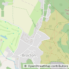 Map of Stafford, Staffordshire