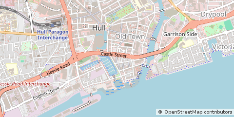 Map of Hull