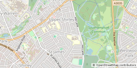 Map of Southampton