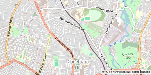 Map of Manchester