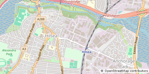 Map of Portsmouth, Hampshire