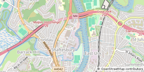 Map of Newport