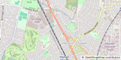 Map of Stockport