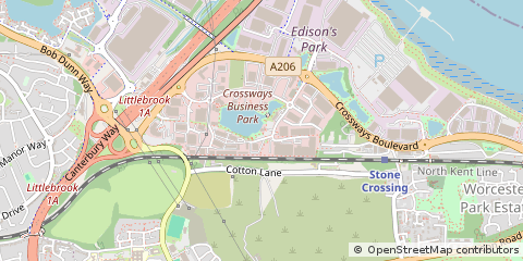 Map of Dartford
