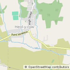 Map of NR Bridgend, MID Glamorgan