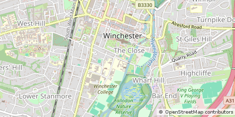 Map of Hampshire