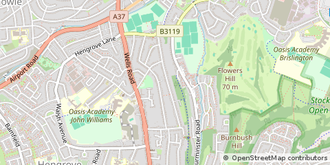 Map of Bristol