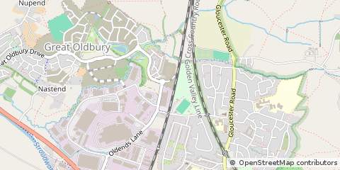 Map of Stonehouse, Gloucestershire GL10 3XG