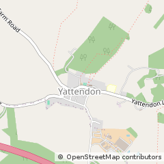 Map of Yattendon, West Berkshire