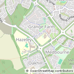Map of Milton Keynes