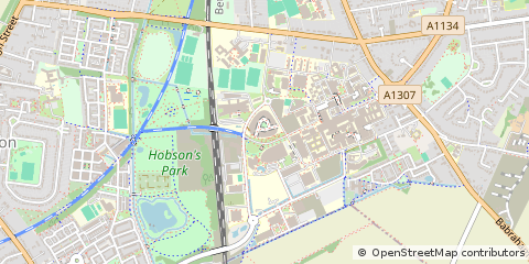 Map of Cambridge