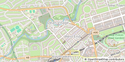 Map of Edinburgh