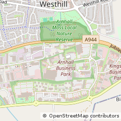 Map of Westhill, Aberdeenshire