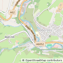 Map of Oldham, Greater Manchester