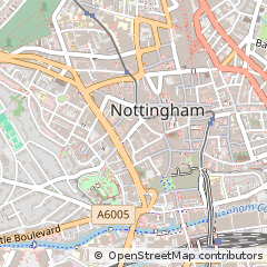 Map of Nottingham