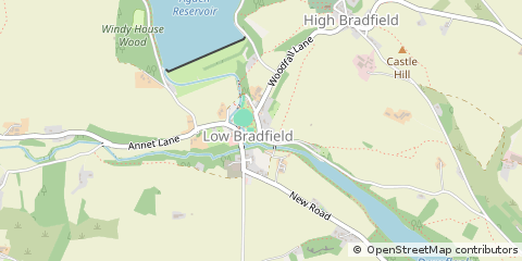 Map of Sheffield