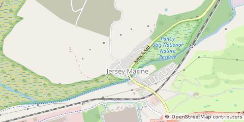 Map of Neath, West Glamorgan