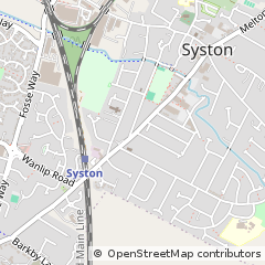Map of Leicester, Leicestershire