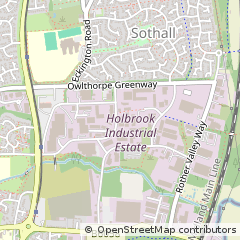 Map of Sheffield, South Yorkshire