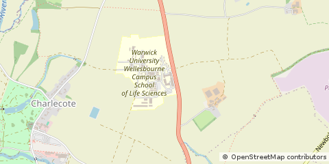 Map of Warwick