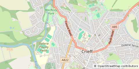Map of Crieff