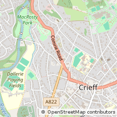 Map of Crieff