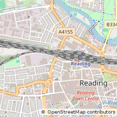 Map of Reading, Berkshire