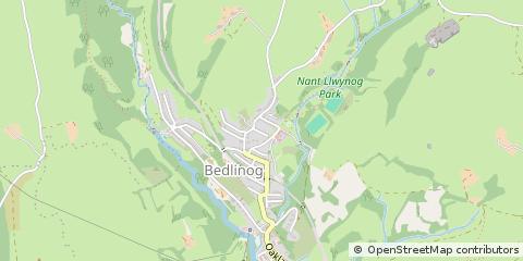 Map of Treharris