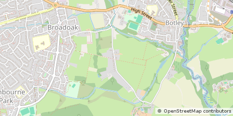 Map of Southampton, Hampshire