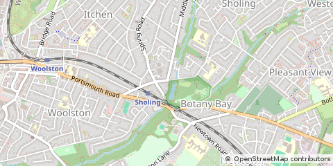 Map of Southampton